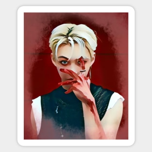 K-pop Stray Kids Felix Fan Art Sticker